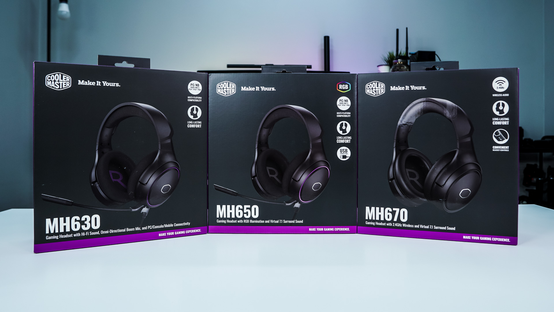 Cooler Master MH Series Gaming Headsets