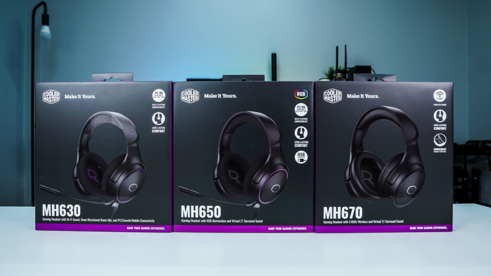 Cooler Master MH Series Gaming Headsets
