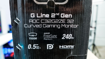 AOC C32G2ZE 32-inch 240 Hz Gaming Monitor