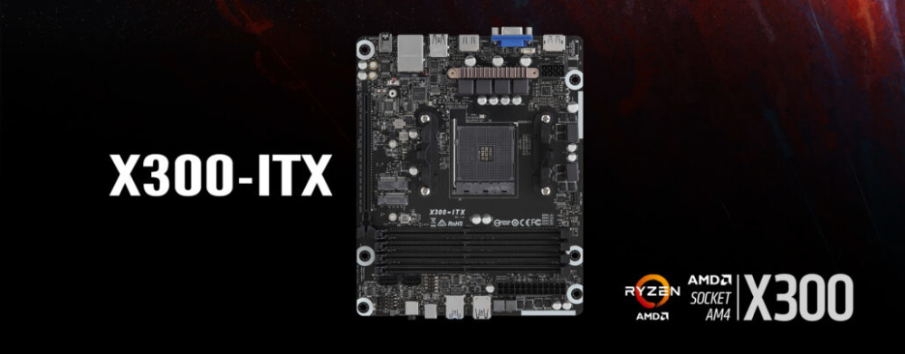 ASRock DeskMeet X300 ITX AMD Mini PC 1 1030x403 1