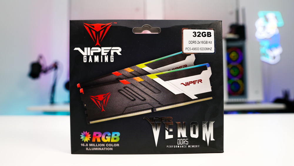 Patriot Viper Venom DDR5-6200 32GB Memory Kit