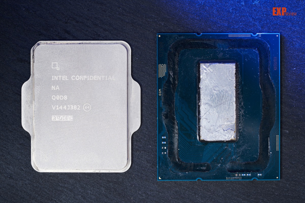 Intel Raptor Lake Delidded CPU