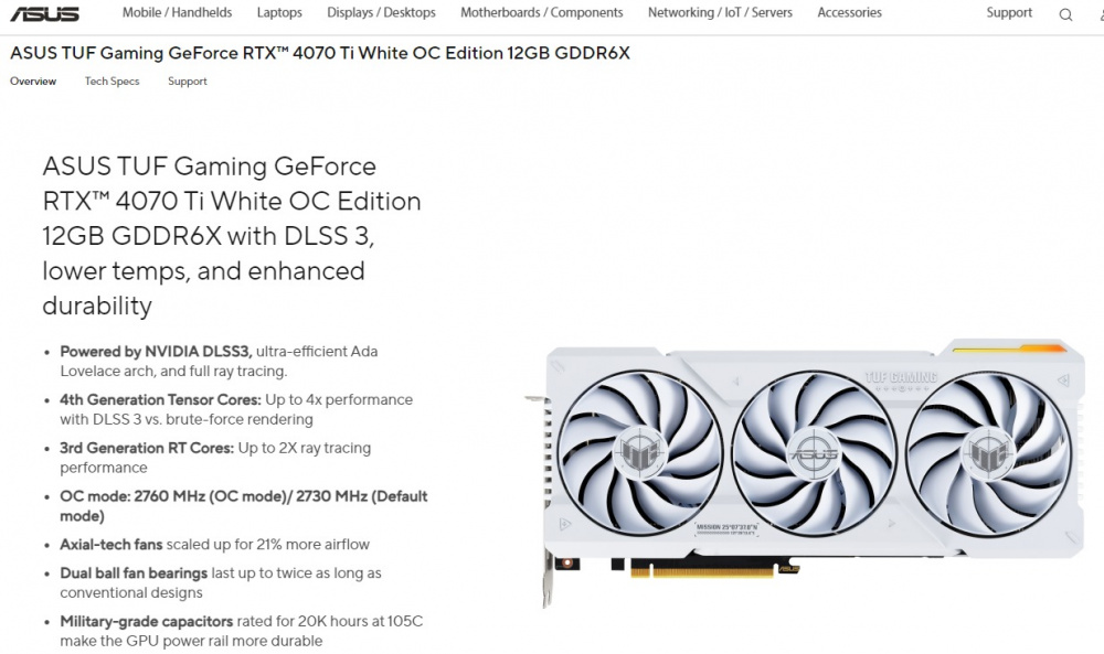 ASUS 4070TI TUF