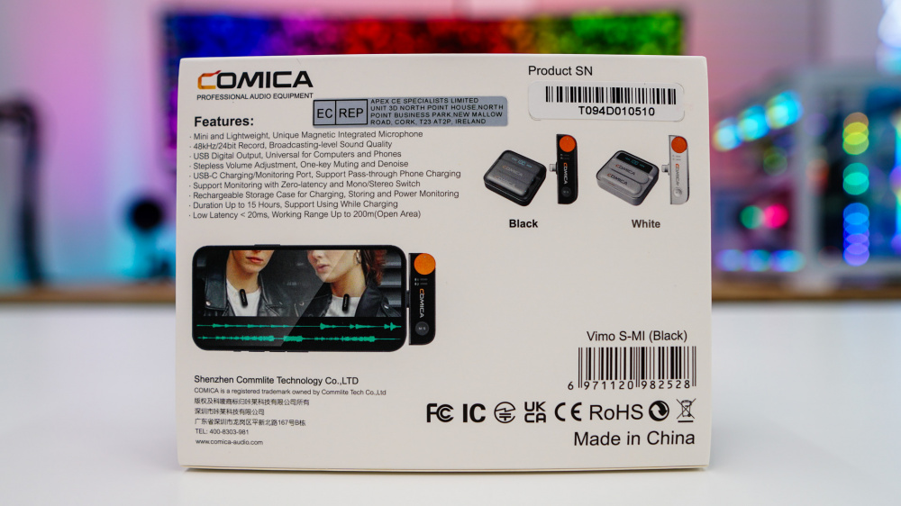 Comica Vimo S MI Wireless Microphone System