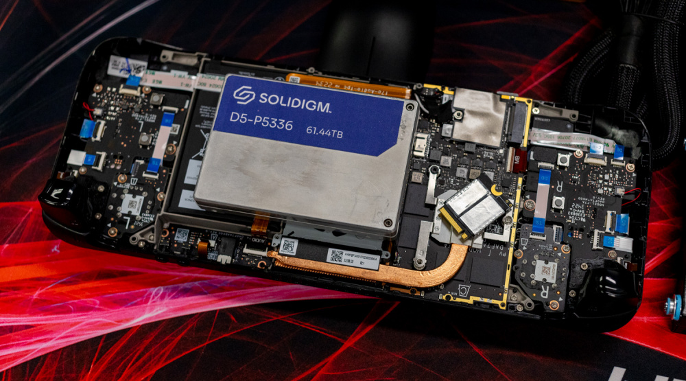 StorageReview Solidigm Steam QLC 1