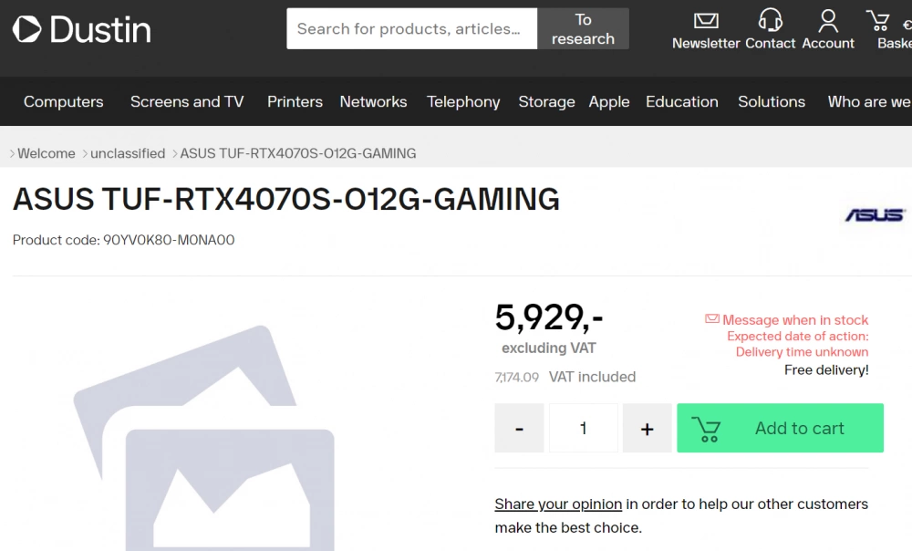 ASUS 4070 TUF