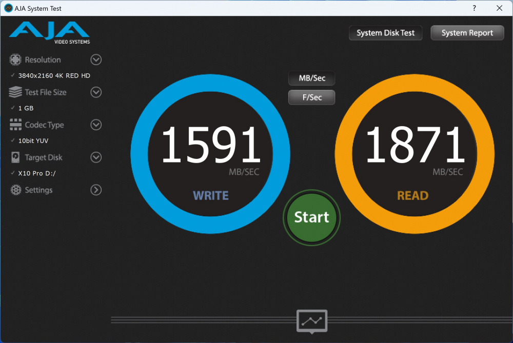 crucial x10 pro aja