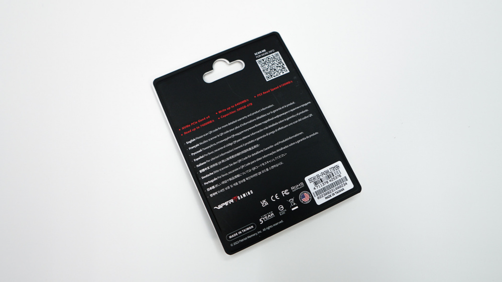 Patriot Viper VP4300 Lite Gen4 Solid State Drive