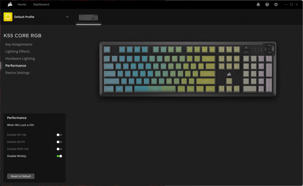 corsair k55 core ss5