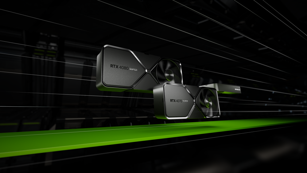 geforce rtx 40 super series family hero image