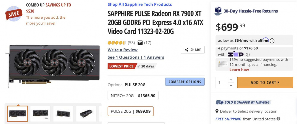 7900XT NEWEGG e1707251251922