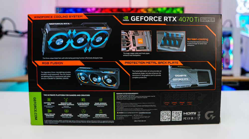 Gigabyte GeForce RTX 4070 Ti Super Gaming OC Graphics Card
