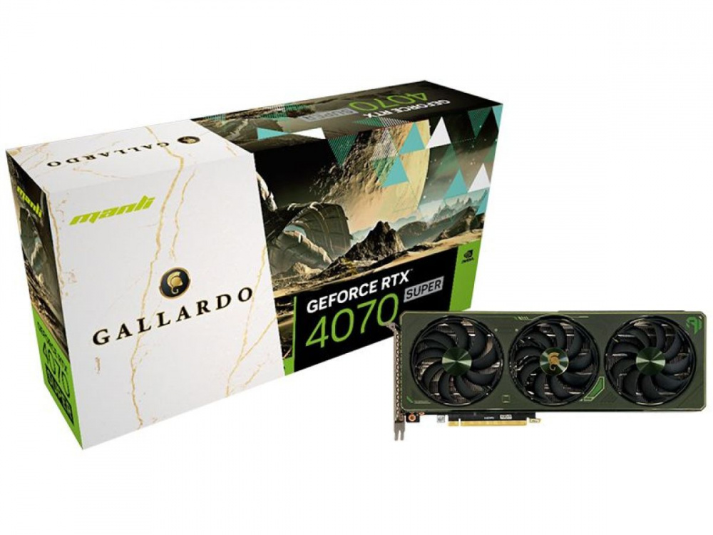MANLI GeForce RTX 4070 SUPER 12GB GALLARDO