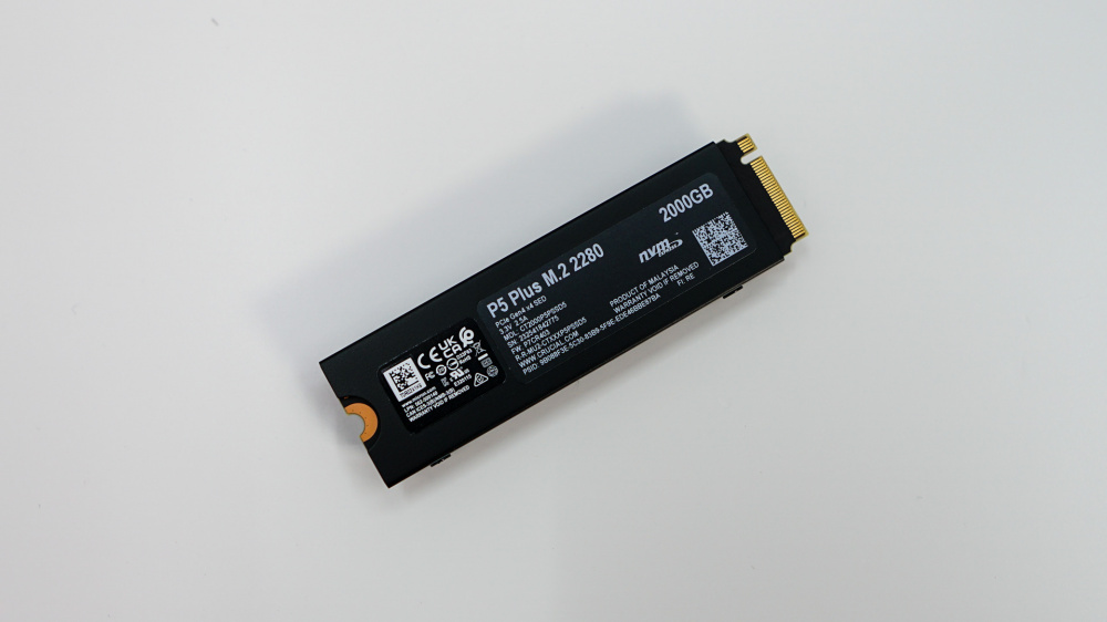 Crucial P5 Plus (Heatsink) Gen4 NVMe Solid State Drive
