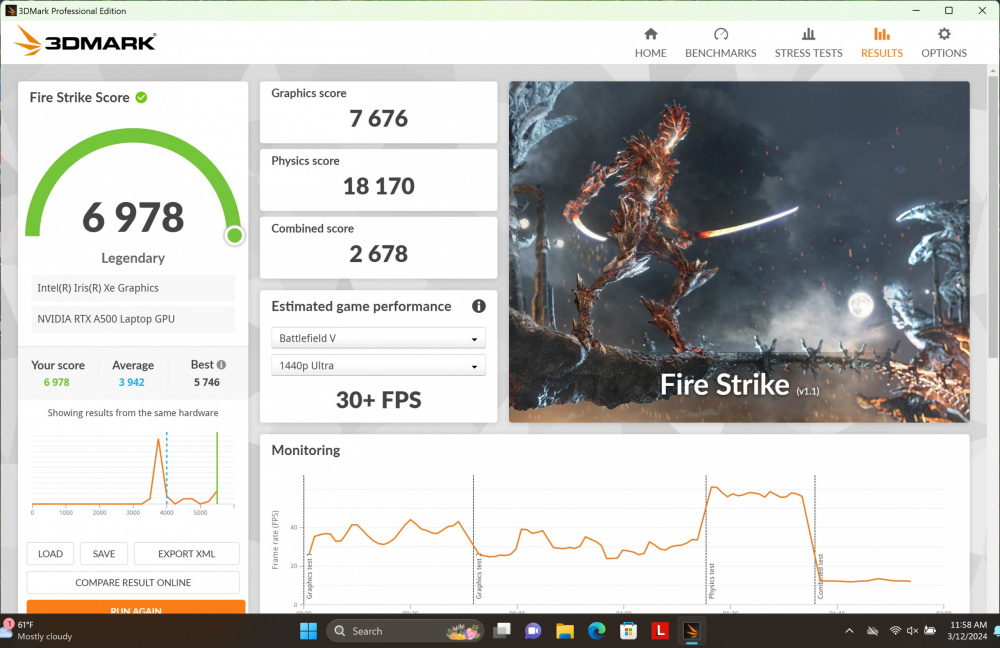 lenovo thinkpad p14s gen4 3dmark fire scaled