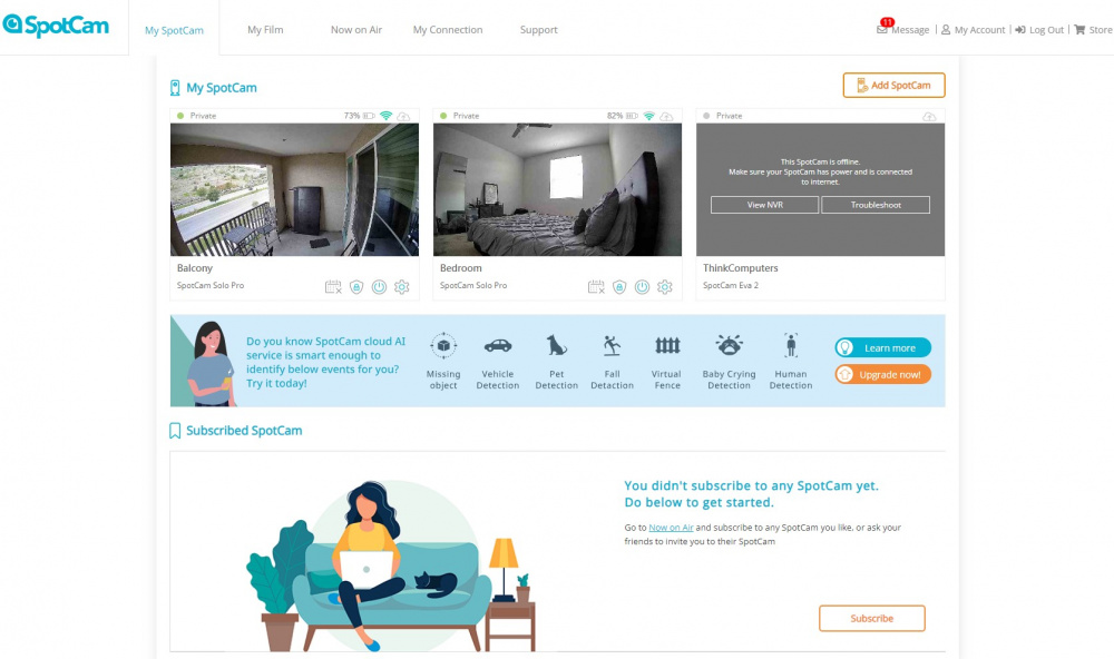 spotcam website