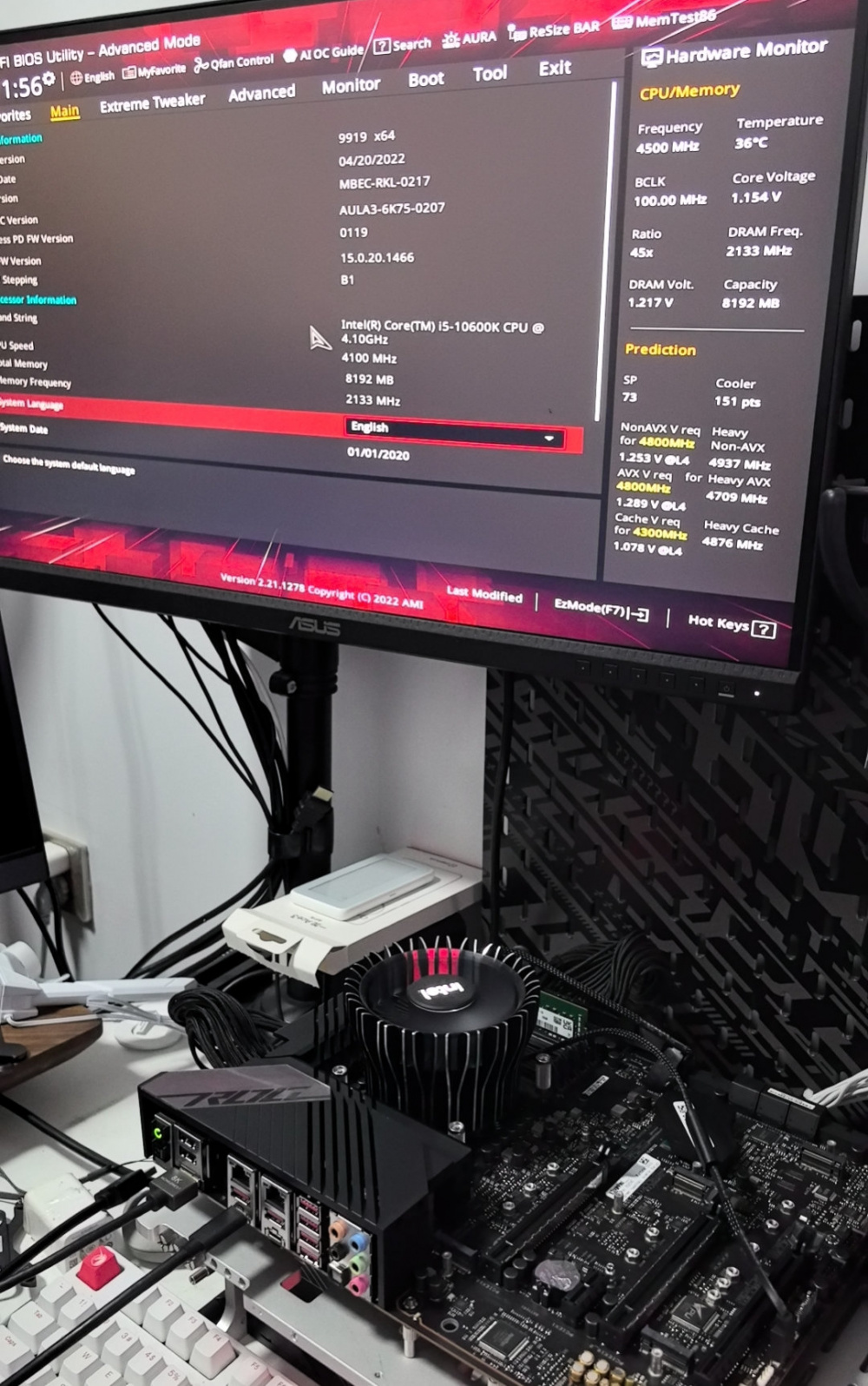 ASUS ROG MAXIMUS XIII HERO SODIMM MEMORY 3