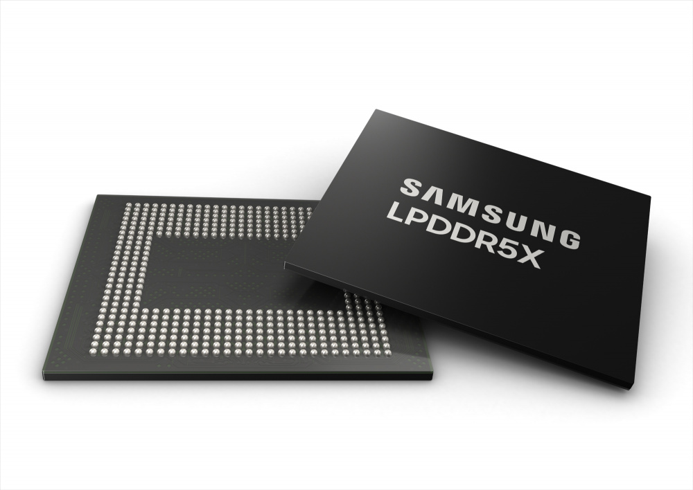 Samsung 10.7Gbps LPDDR5X dl5