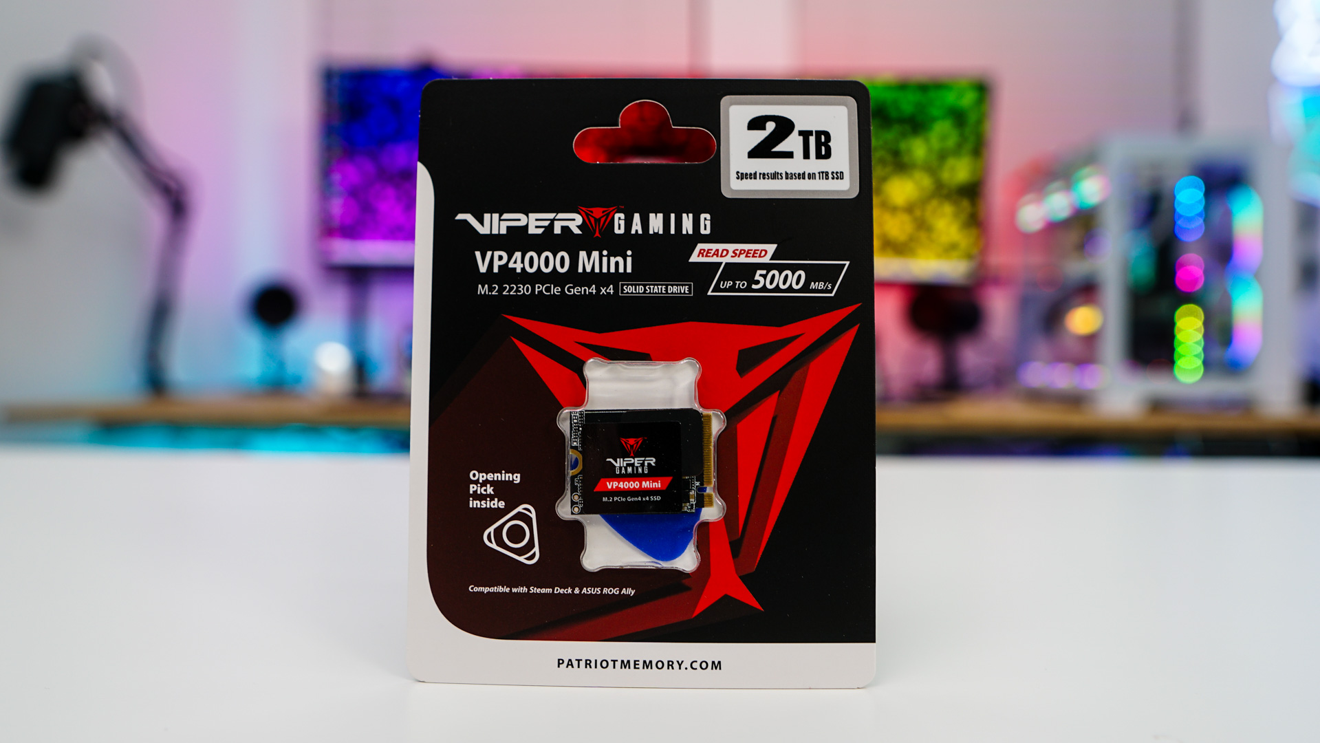 Patriot Viper Gaming VP4000 Mini Gen4 Solid State Drive Review