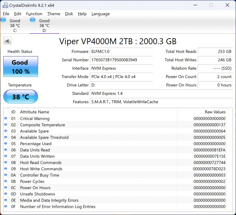 viper vp4000 mini info2