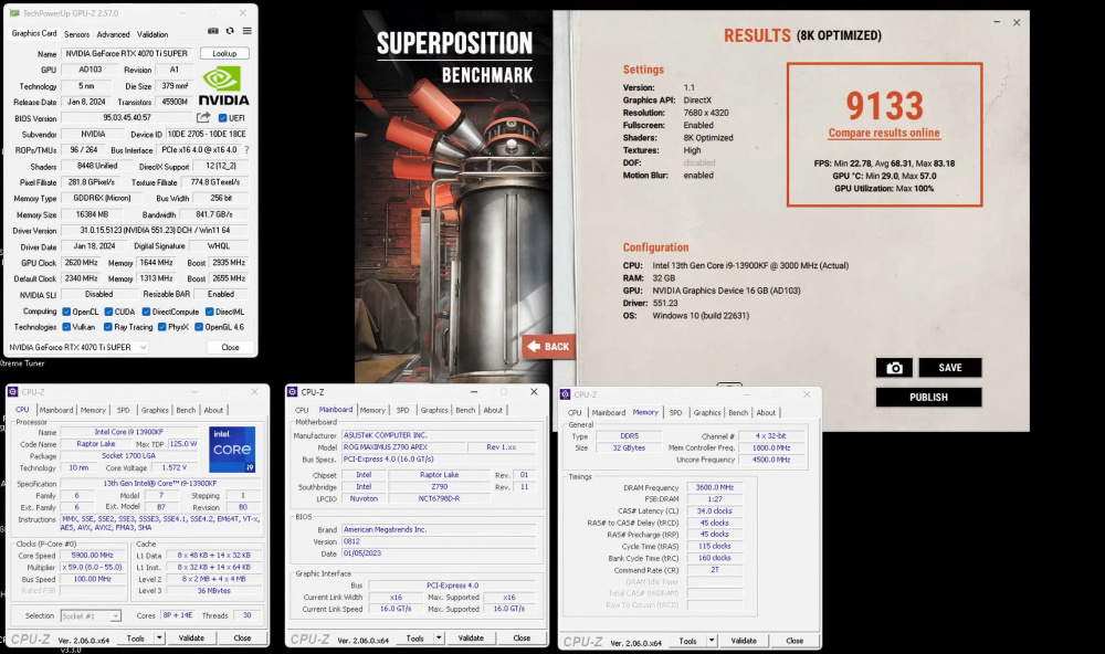 4070TI SUPER 26GBPS GPUZ