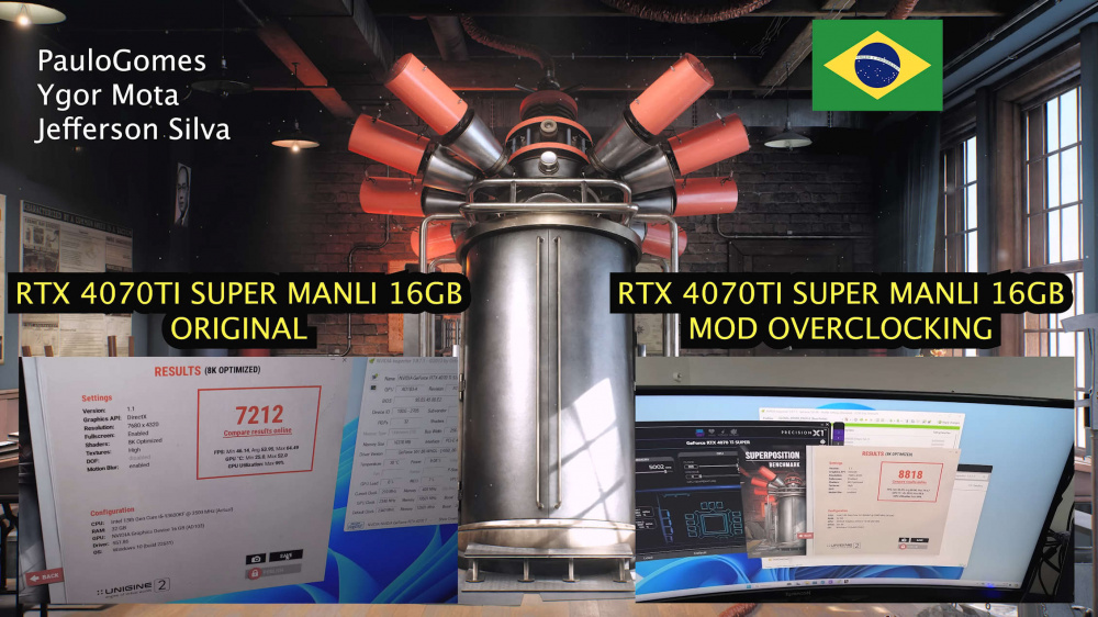Resposta ao TECLAB nossa RTX 4070ti Super Manli esta pronta 25 38 screenshot
