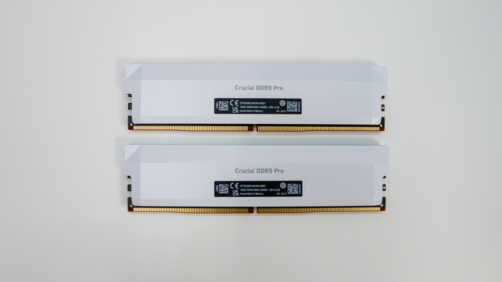 Crucial Pro Overclocking Edition DDR5-6000 32GB Memory Kit