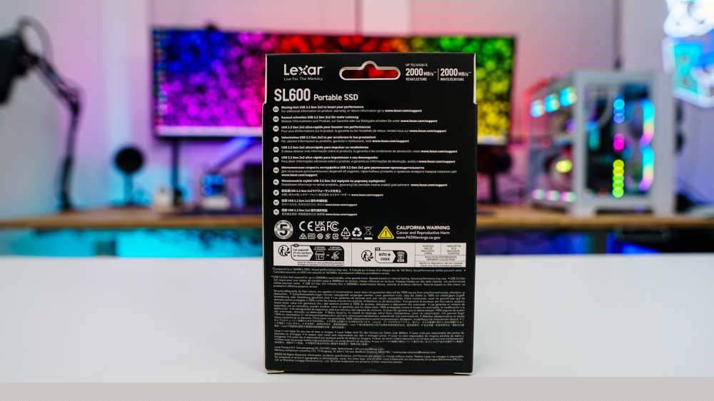 Lexar Professional SL600 Portable Solid State Drive