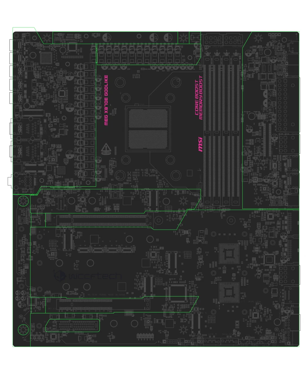 MSI MEG X870E GODLIKE Motherboard