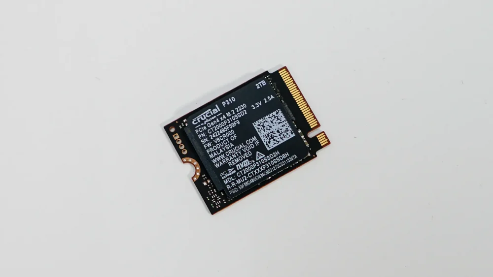 Crucial P310 Gen4 Solid State Drive