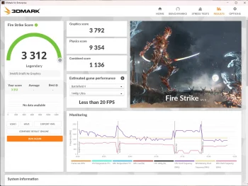 thinkpad x1 fold 16 3dmark fire