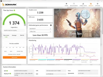 thinkpad x1 fold 16 3dmark time