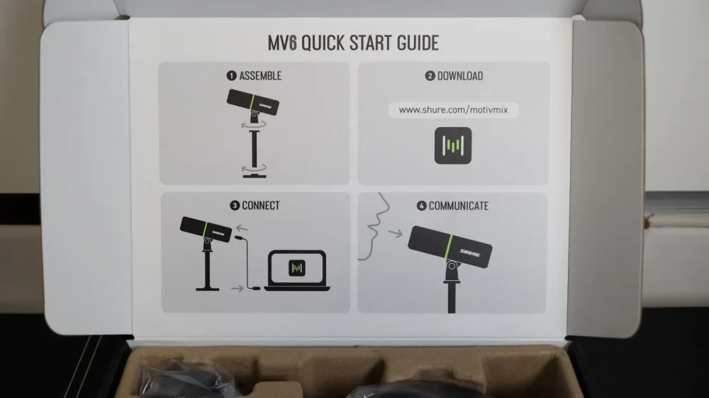 Shure MV6 USB Gaming Microphone