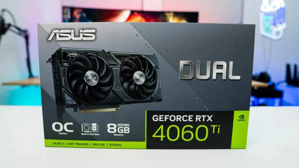 ASUS Dual GeForce RTX 4060 Ti SSD OC Edition Graphics Card