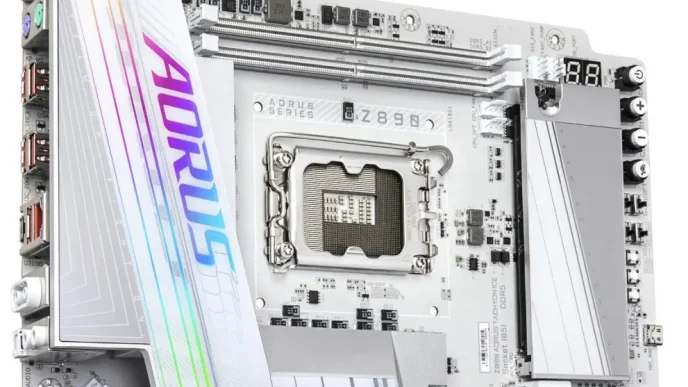 Z890 Aorus Tachyon Ice 1