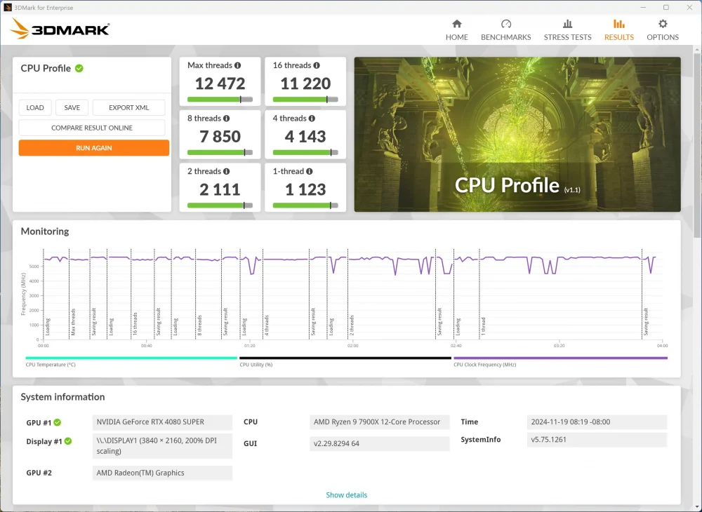 asrock x870e taichi 3dmark cpu