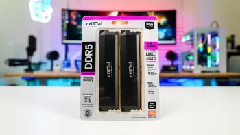 Crucial Pro Overclocking Edition DDR5-6400 32GB Memory Kit