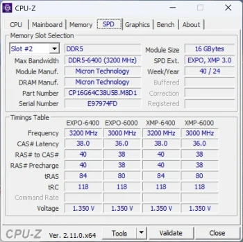 crucial ddr5 6400 info2