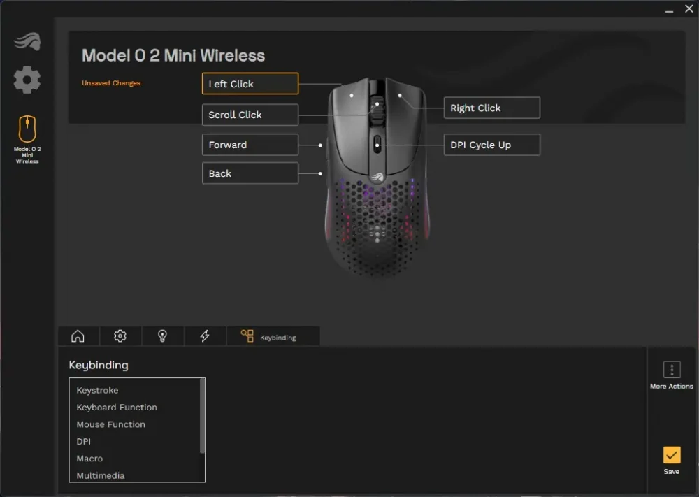 glorious model o 2 mini ss6