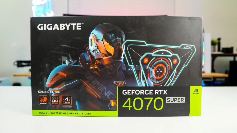 Gigabyte GeForce RTX 4070 Super Gaming OC 12G Graphics Card