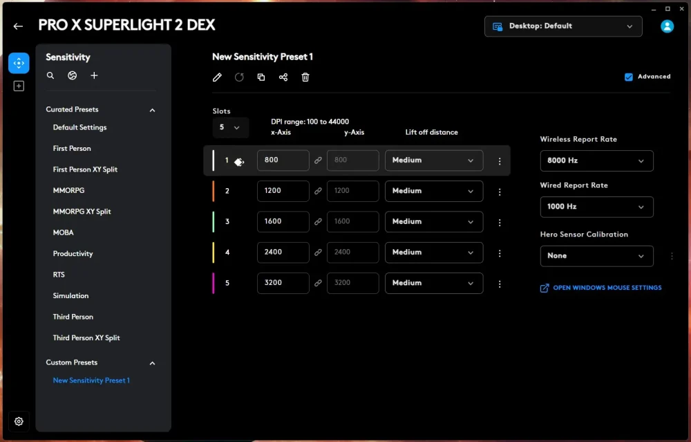 logitech prox superlight2 dex ss2