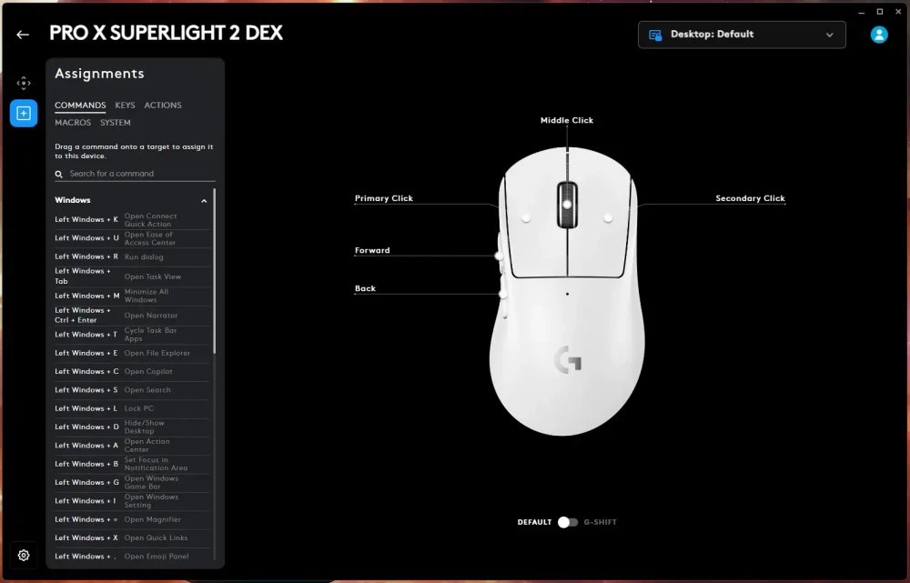 logitech prox superlight2 dex ss3
