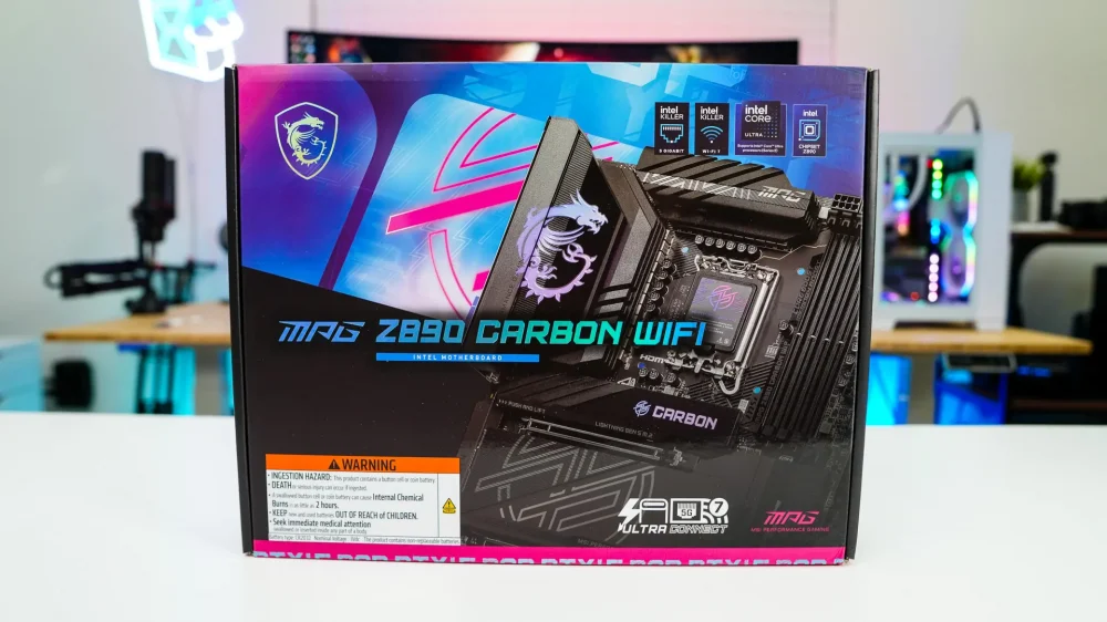 MSI MPG Z890 Carbon WiFi Motherboard