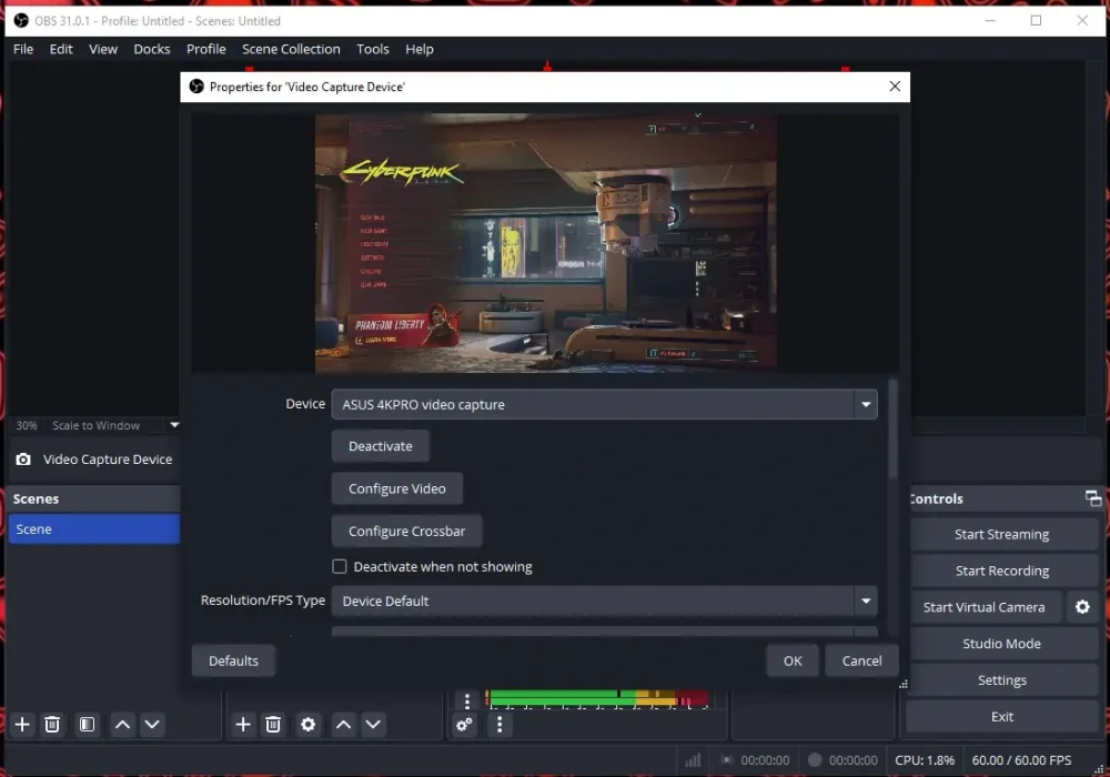 asus tuf gaming capturebox 4kpro ss6