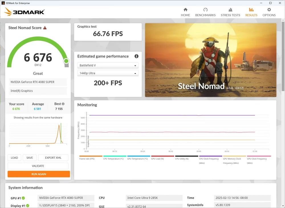 lexar ares rgb ddr5 7200 3dmark steel