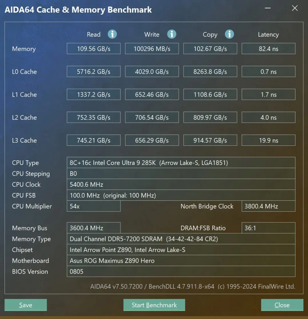 lexar ares rgb ddr5 7200 aida64