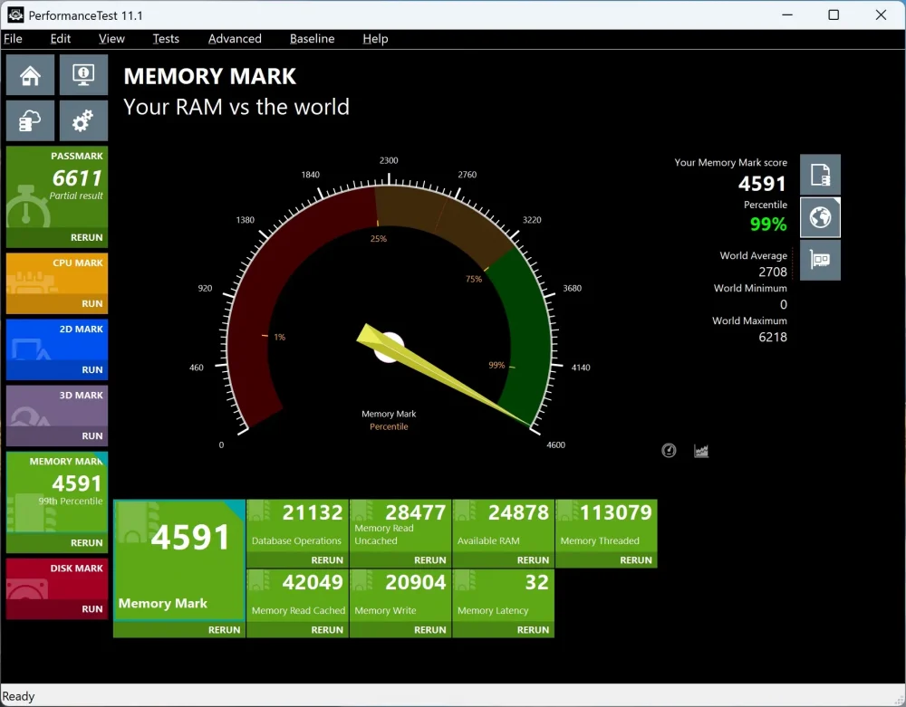 lexar ares rgb ddr5 7200 passmark