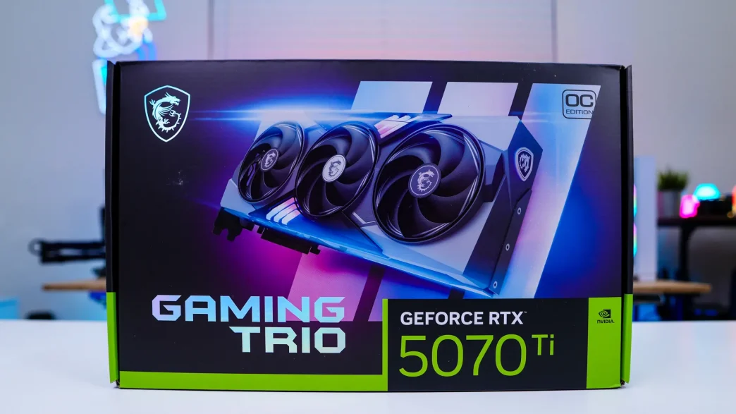 MSI GeForce RTX 5070 Ti Gaming Trio OC Plus