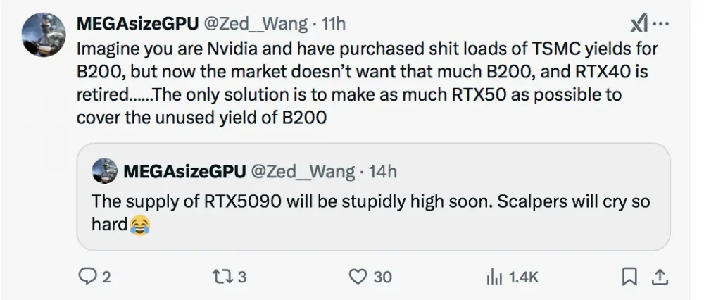 rtx 5090 supply