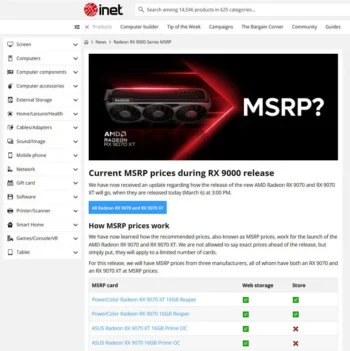 9070 series msrp 1